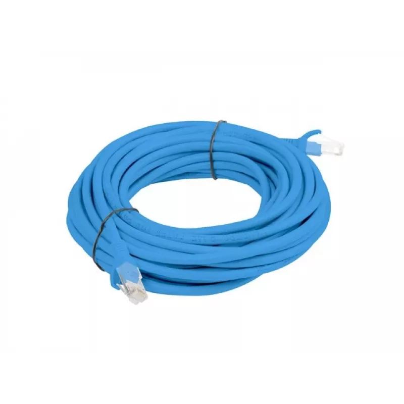 LANBERG netwerkkabel RJ-45 Cat5e U/UTP 5 m, CCA-ader, blauw