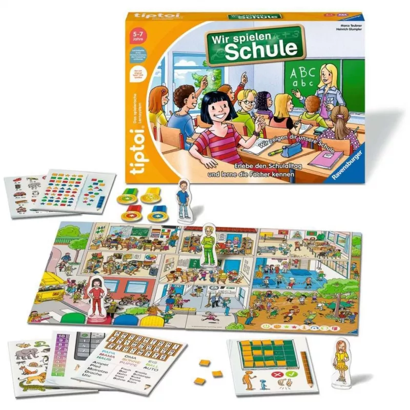 tiptoi Wir spielen Schule, bordspel