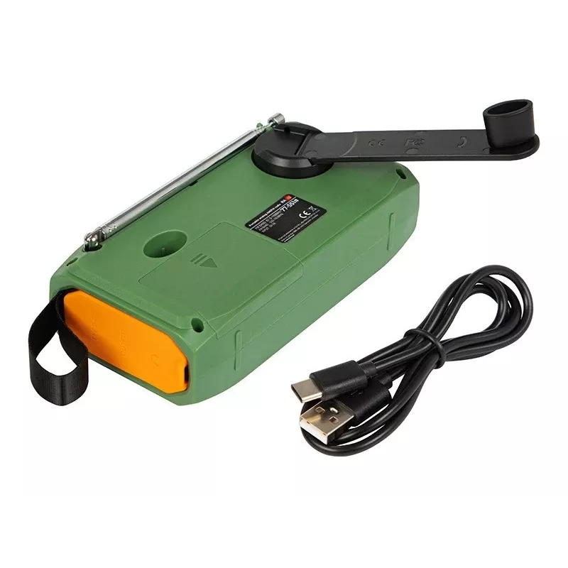 Draagbare AM/FM-zonneradio BLOW RA13 77-551# – licht, batterijloos zonne-opladen