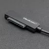 QOLTEC SATA-adapter 52269 voor 2,5-inch drive naar USB-C, ondersteunt tot 2 TB
