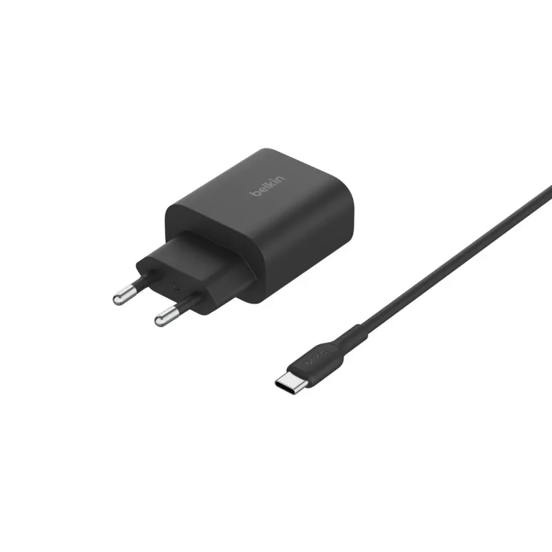 Belkin BoostCharge oplader voor koptelefoon draadloos snelladen USB Type-C zwart