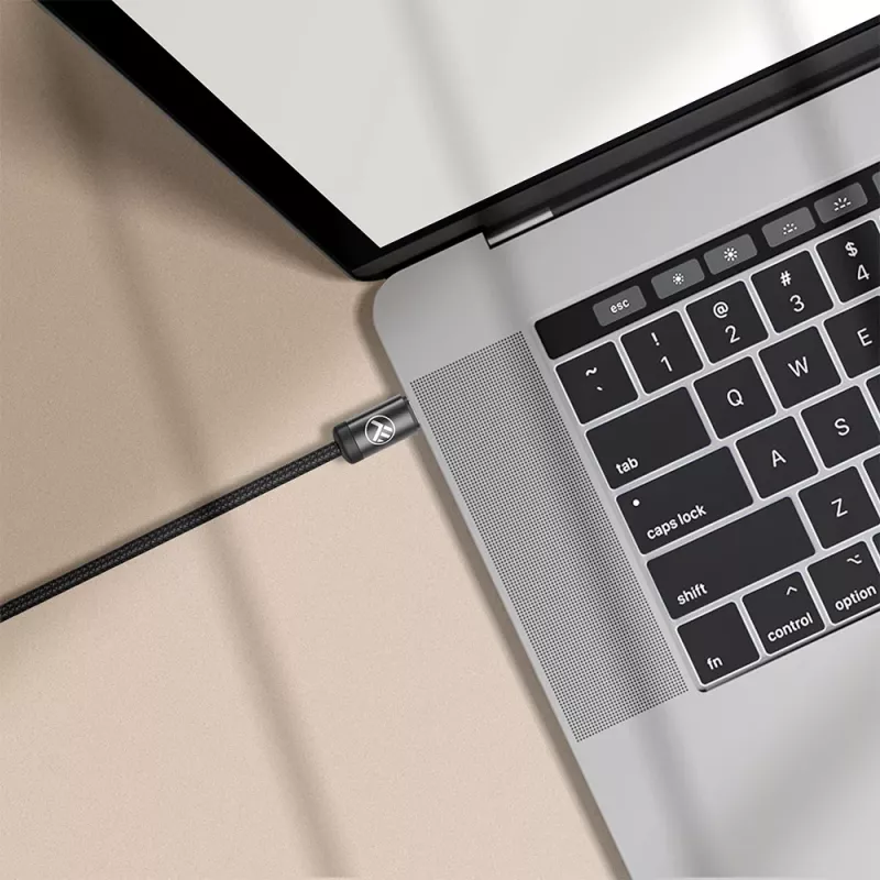 USB-C-kabel Tellur TLL155801 240W 2m zwart – USB-C naar USB-C laad- en datakabel