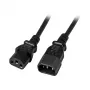 EFB-Elektronik IEC-verlengkabel C14 180° - C13 180°, zwart, 3,0 m, 3 x 1,00 mm² fabrikant: EFB Elektronik (EK503.3)