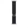 Band Apple MFTG4ZM/A smartwatch zwart titanium polyester elastaan