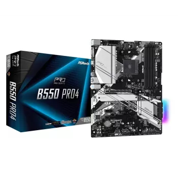 Moederbord ASRock B550 PRO4 AMD B550 Socket AM4 ATX