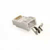 RJ45-stekker GEMBIRD CAT7 8P8C verguld 15µ FTP/SFTP, 100-pack