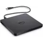 Extern DVD-station Dell DW316 USB 2.0, slank draagbaar optisch station voor het lezen en beschrijven van cd's/dvd's