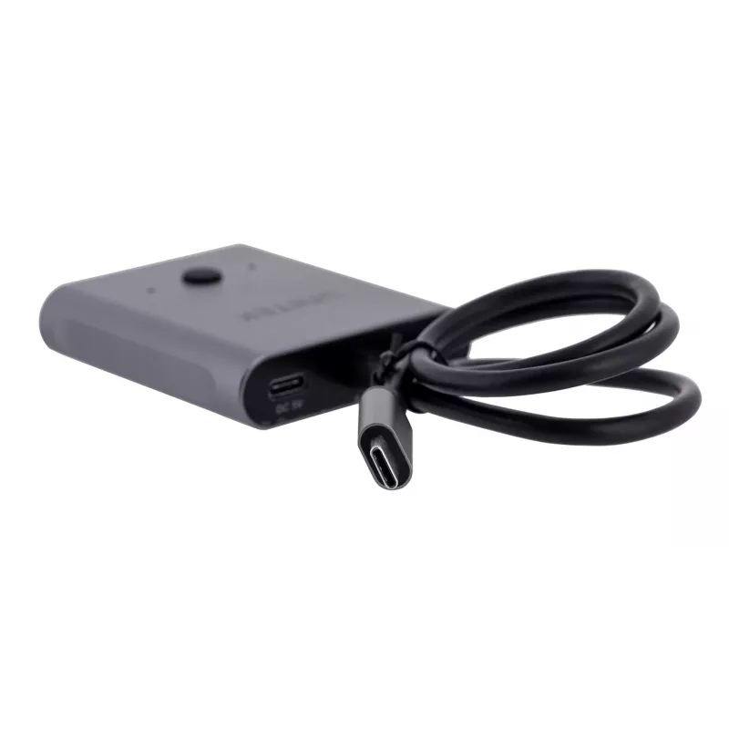 Unitek D1078A bidirectionele USB-C 4K-switch, 2 ingangen en 1 uitgang