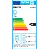 Inbouwfornuis SIMFER 4207BERIM.1 — 47 L multifunctioneel roestvrij staal, 54,1 cm H × 45 cm B