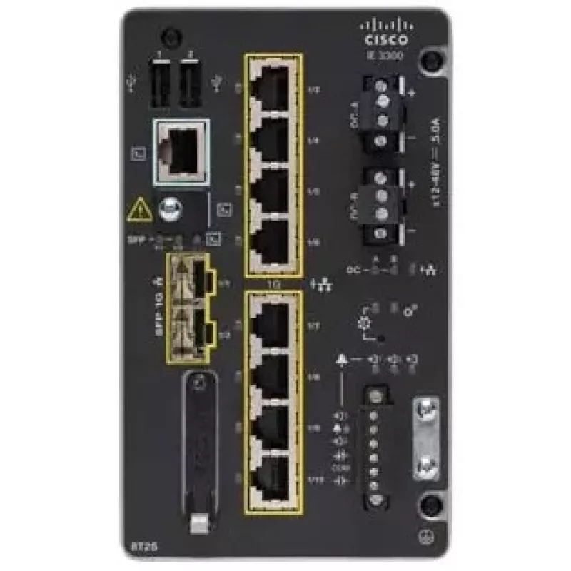 Managed Switch Cisco Catalyst IE-3300-8T2S-E L2 Gigabit Ethernet 8 Poorten