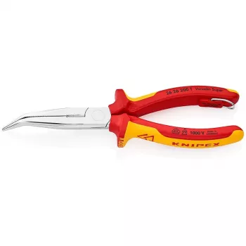 Knipex punttang l.200mm vorm 2 40° gehoekt VDE meercomponenten-behuizing