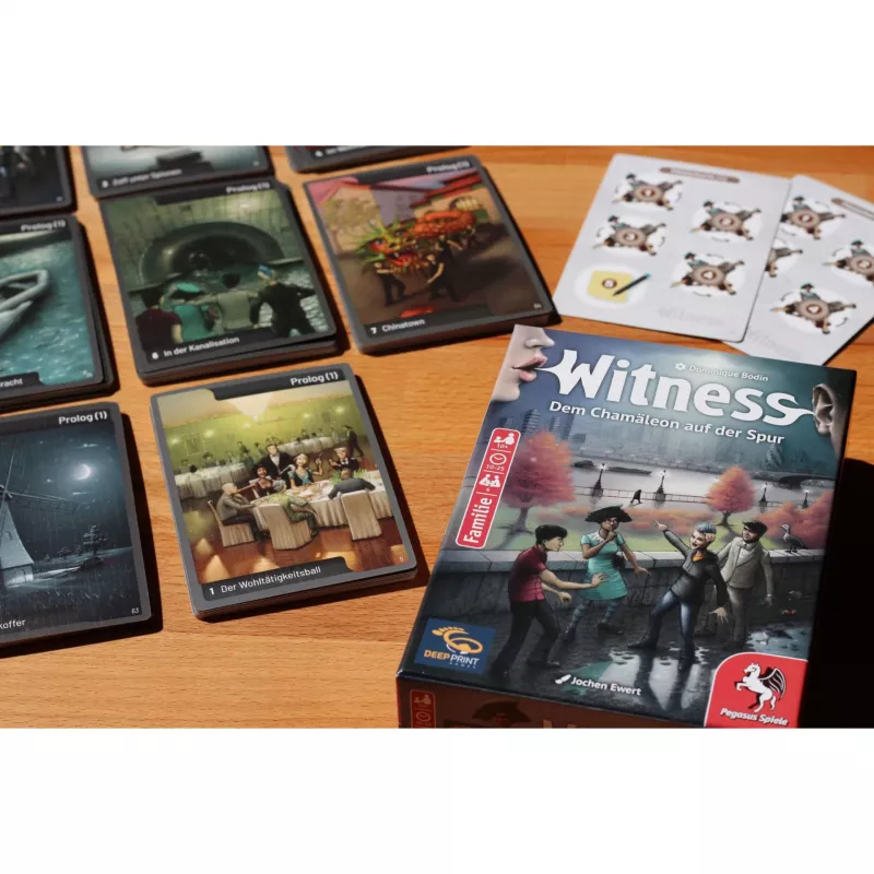 Deep Print Games: Witness - Op het spoor van de kameleon, puzzelspel