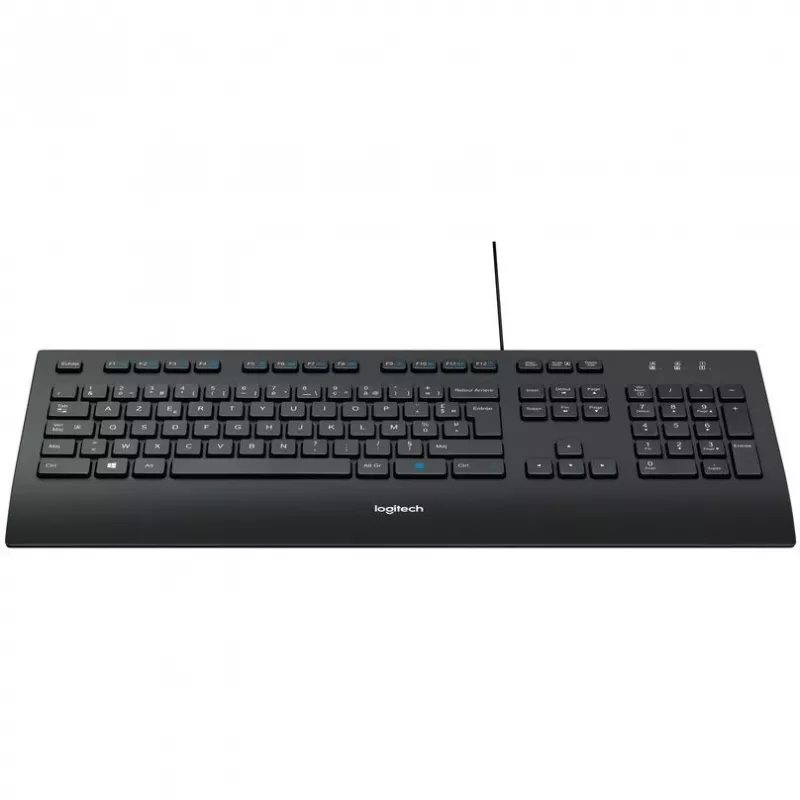 Logitech Corded K280e - toetsenbord - USB - Frans