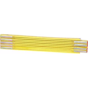 Meetstok ks tools 300.0060, 2 m lengte, geel