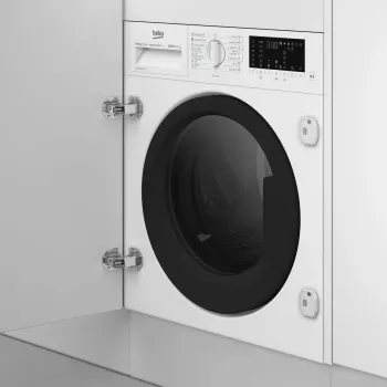 Was-droogcombinatie BEKO B5DBT68547W inbouwbaar, 8 kg wassen / 5 kg drogen, 1400 t/min