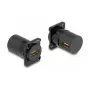 DeLOCK D-type-module HDMI bus op bus 90° haaks zwart