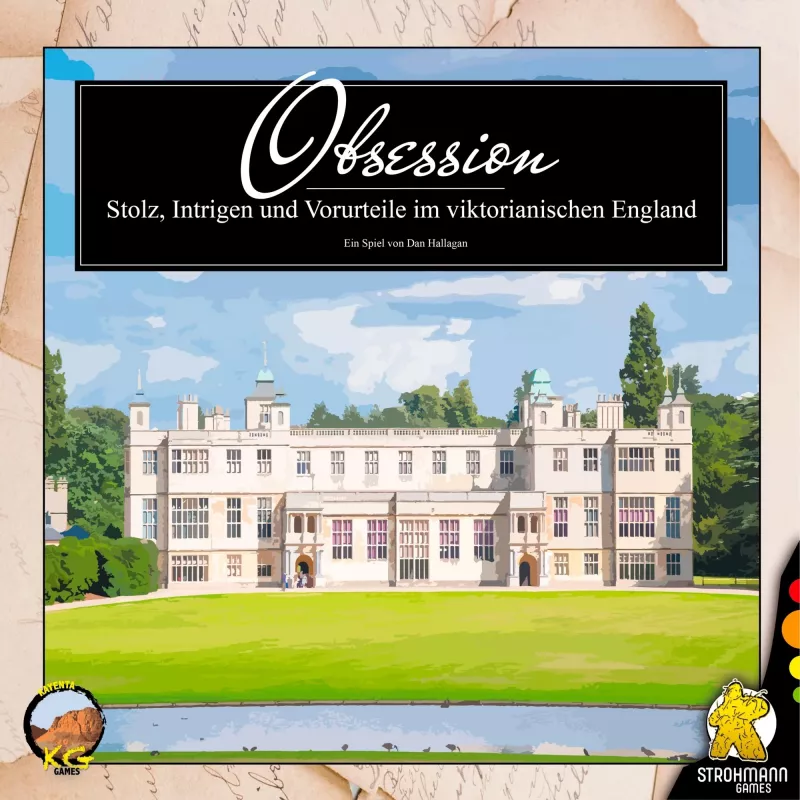 Strohmann Games Obsession bordspel
