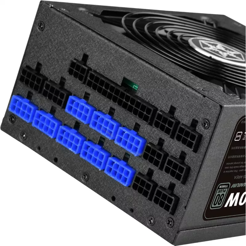 SilverStone Strider SST-ST1500-TI v2.0 1500 W voeding, 80 PLUS Titanium, modulair
