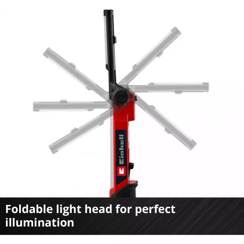 Power X-Change acculamp TE-CL 18/1000 S Li - Solo, 18 volt, LED-lamp rood, zonder accu en oplader