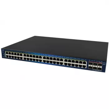 Managed PoE-switch ALLNET ALL-SG8454PM-10G met 48+6 PoE-poorten en 10G-uplinks