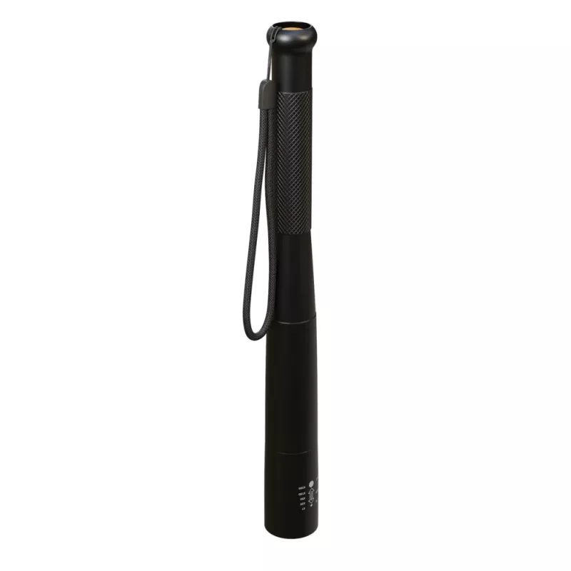 Handzaklamp Extralink EX.30851, SMD LED 10W, aluminium behuizing, AA 1,5 V, 290×30×30 mm, zwart