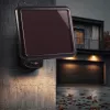 Maclean MCE442 solar-LED-schijnwerper met bewegingssensor floodlight wandmontage lamp schemer IP44 6W 6000K
