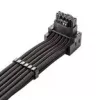 CableMod C-Series Pro aansluitkabel - variant A, 90°, 16-pin naar 4x8-pin PCIe, zwart
