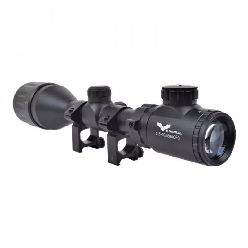 Richtkijker JS-Tactical 2.5-10x50 Mil-Dot met 22 mm rail