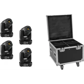 LED-set EUROLITE TMH-S90 4x met transportkoffer — EUROLITE TMH-S90 4 stuks