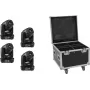 LED-set EUROLITE TMH-S90 4x met transportkoffer — EUROLITE TMH-S90 4 stuks