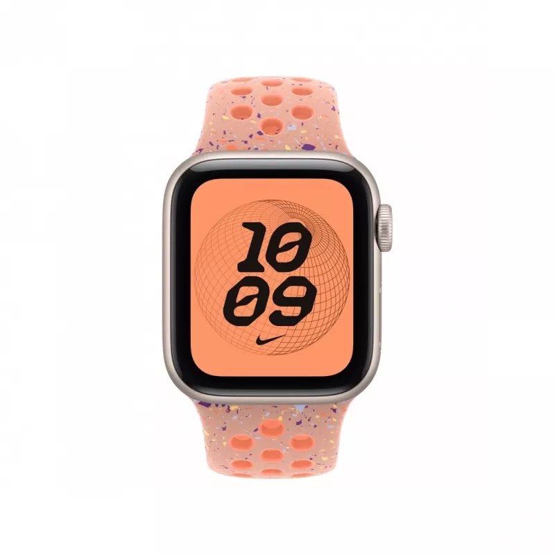 Band Apple MGA64ZM/A smart wearable accessoire roze aluminium fluorelastomeer