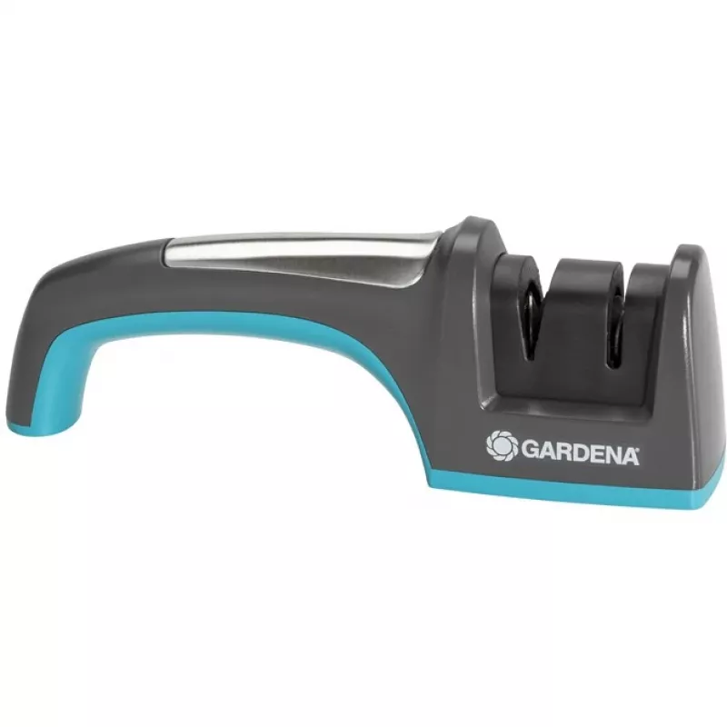 Gardena 8712-20 Messenslijper Doorhaal-messenslijper Zwart - turquoise (08712-20)