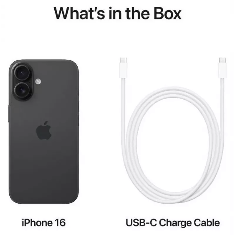 Smartphone Apple iPhone 16 6,1 inch 128 GB zwart