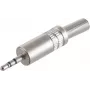 Stereostekker ShiverPeaks 51301-M — 2,5 mm metaalstekker voor audiokabel