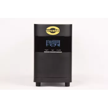Uninterruptible power supply ORVALDI VOTLT3K, 3 kVA (2100 W), tower, zuivere sinus, AVR, LCD, 8× IEC320, USB, RS-232