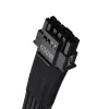 SilverStone SST-PP14-90 12VHPWR-kabel, 90 graden, 650 mm, zwart