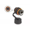 Netwerkkabel DeLOCK 88145 RJ45 naar RJ45 Cat.6A zwart