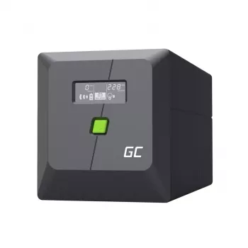 Green Cell USV (USV) Line-Interactive 1 kVA 600 W 4 AC-uitgangen