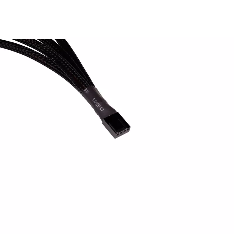 Alphacool 18683 - RGB-splitterkabel - kunststof - zwart - 4-polig - 300 mm - 1 stuk(s)