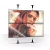 B-Tech SYSTEM 2 - robuuste plafond-/vloerbeugel (vast) voor Ø50mm stangen
