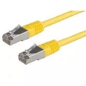 Netwerkkabel ROLINE S/FTP (PiMF) Patchkabel Cat.6 RJ-45 5,0 m geel