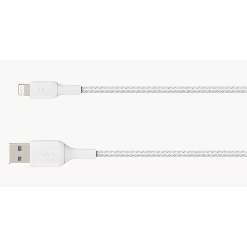 Belkin BOOST CHARGE - Lightning-kabel - Lightning mannelijk naar USB mannelijk - 3 m - wit - voor Apple iPad/iPhone/iPod (Lightning)
