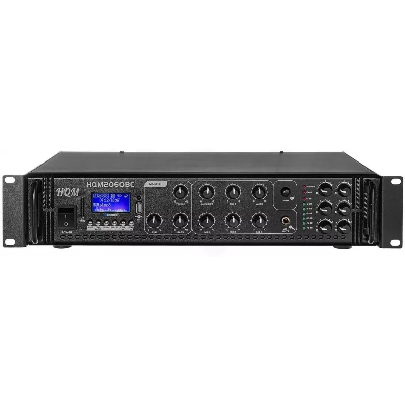 Radioversterker HQM2060BC — FM, MP3, Bluetooth, 60W