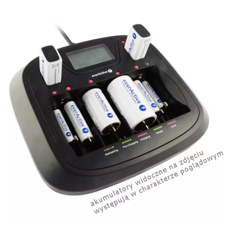 everActive NC-900U universele batterijlader