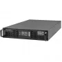 Qoltec UPS AWARYJNY DO RACK 3KVA 3000W vermogensfactor 1.0 LCD EPO USB on-LINE (3VA, 3000W, dubbelconversie online-UPS), UPS