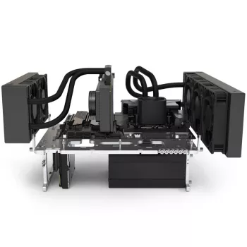 Open frametafel Streacom BC1 V2 zilver — ATX-ondersteuning, test- en montageplatform