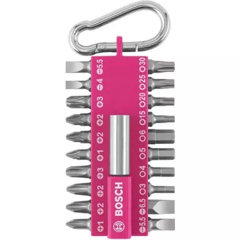 Schroevendraaierset Bosch 2607002821 — 21-delig: Torx, Phillips, Pozidriv, hex