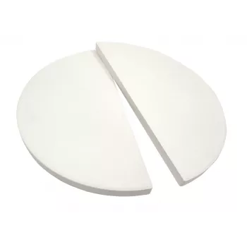 TunaBone halvemaanvormige pizzasteen 180mm voor Kamado 22 inch