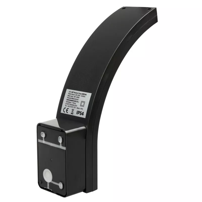Wandlamp MACLEAN MCE343 LED modern design, buitengevelarmatuur, model MCE343 B