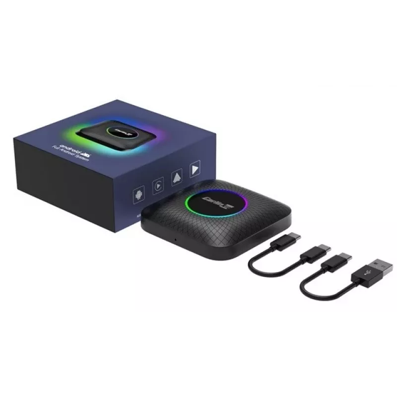 CarlinKit CPC200-Tbox Ambient Draadloze Adapter 8GB/128GB Zwart